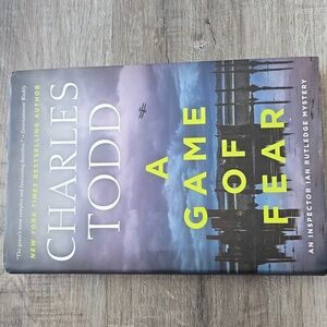 A Game Of Fear Hardcover Book By Charles Todd, EUC